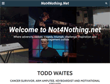 Tablet Screenshot of not4nothing.net